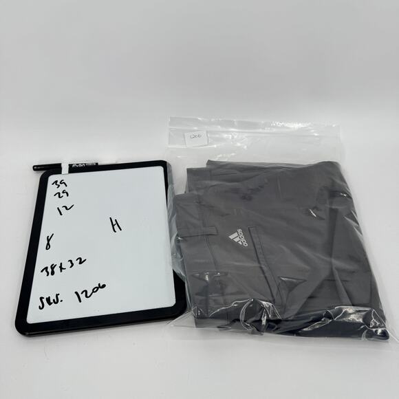 adidas Golf Pants Mens 38x32 (39x29 ACTUAL) Gray Ultimate365 HEMMED - Picture 10 of 10